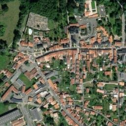 Vue satellite de Aire de camping-car Le Champalud à Oudon