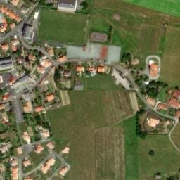 Vue satellite de Aire d'accueil de la Chapelle-Saint-Florent à Vair-sur-Loire