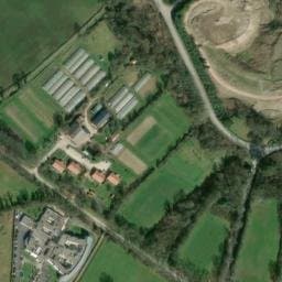 Vue satellite de Camping à la ferme - Les Rangs d’Oignons à Mauves-sur-Loire
