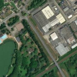 Vue satellite de Langeais Camping et loisirs à La Chapelle-aux-Naux