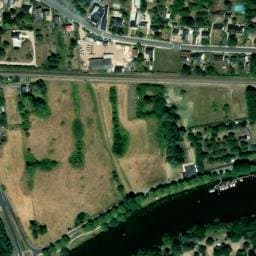 Vue satellite de Camping de l'Écluse à Chenonceaux