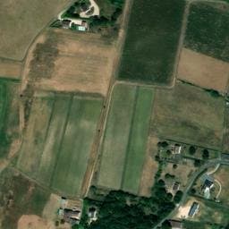Vue satellite de Aire de stationnement et de service camping-cars - Ange à Angé