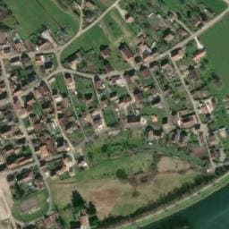 Vue satellite de Camping d'Heuilley-sur-Saône à Heuilley-sur-Saône