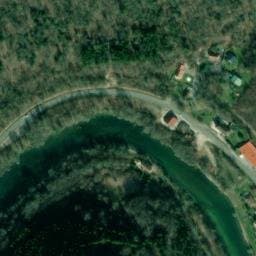 Vue satellite de Aire de camping-car à Montandon à Montandon
