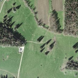 Vue satellite de Refuge forestier le Chambion à Lucelle
