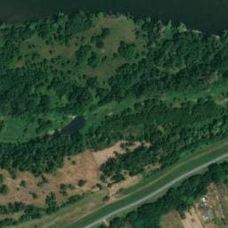 Vue satellite de La cabane - bivouac, bar, restaurant à La Chapelle-aux-Naux