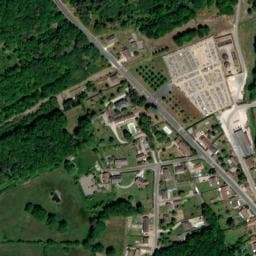 Vue satellite de Aire de camping-car à Orçay à Orçay