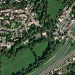 Vue satellite de Aire de camping-car à Fleurey-sur-Ouche à Fleurey-sur-Ouche