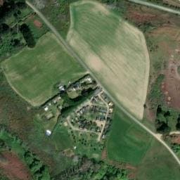Vue satellite de Camping les Grands Sables à Locmaria