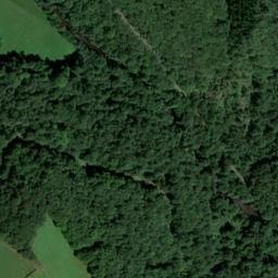 Vue satellite de Cabane du pont du Vieux Dun à Dun-les-Places
