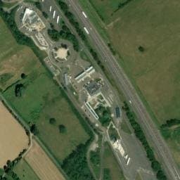 Vue satellite de Aire de camping-car à Éguilly à Éguilly