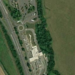 Vue satellite de Aire de camping-car à Éguilly (3) à Éguilly