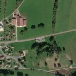 Vue satellite de Aire de camping-cars - Randevillers à Landresse