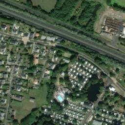 Vue satellite de Camping l'Eden à Saint-André-des-Eaux