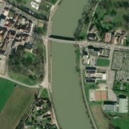Vue satellite de Aire de camping-car à Vonges à Vonges