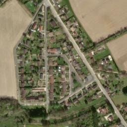 Vue satellite de Aire de service à Henrichemont