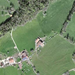 Vue satellite de Fontaine à Rebévelier à Burnevillers