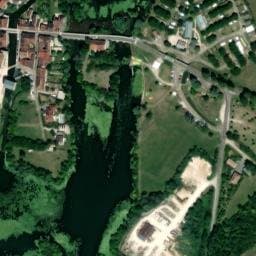 Vue satellite de Aire de camping-car à Ruffey-le-Château à Ruffey-le-Château
