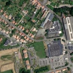 Vue satellite de Aire de stationnement Paimboeuf à Corsept