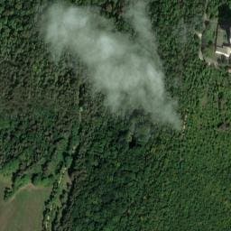 Vue satellite de Fontaine des Pins à Flavignerot