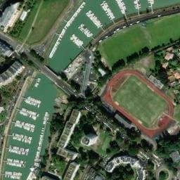 Vue satellite de Aire de camping-cars de La Baule à Le Pouliguen