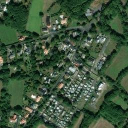 Vue satellite de Camping les Forges à Saint-André-des-Eaux