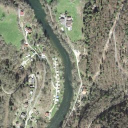 Vue satellite de Refuge de la Forge à Goumois