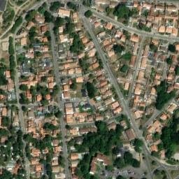 Vue satellite de Camping de Mindin à Corsept
