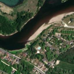 Vue satellite de Les Cochards à Saint-Aignan