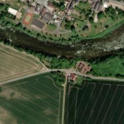 Vue satellite de Aire de camping-car à Saint-Loup à Saint-Loup