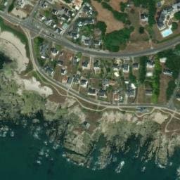 Vue satellite de Camping Municipal - Les Mouettes à Le Pouliguen