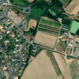 Vue satellite de Aire de service camping-car à Chanzeaux à Val-du-Layon