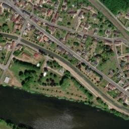 Vue satellite de Camping à Châtres-sur-Cher à Châtres-sur-Cher