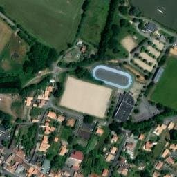Vue satellite de Aire de stationnement Saint-Viaud à Corsept