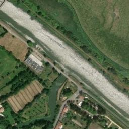Vue satellite de La Cale Sauvage à Frossay