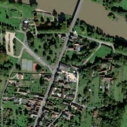 Vue satellite de Borne de camping car à Chabris