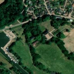 Vue satellite de Aire de camping-car à Corbigny à Corbigny