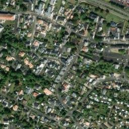 Vue satellite de Camping Le Bugeau à Saint-André-des-Eaux