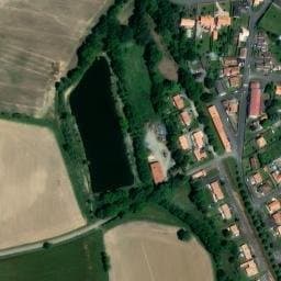 Vue satellite de Borne de service Saint-Viaud à Corsept