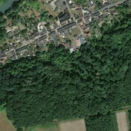 Vue satellite de Camping La Blardière à Rigny-Ussé
