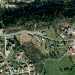 Vue satellite de Camping Bleuvert à Maîche