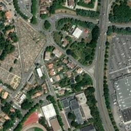Vue satellite de AIRE DE STATIONNEMENT  CENTRE-VILLE DES PINS à Saint-Brevin-les-Pins