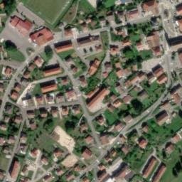 Vue satellite de Aire de camping-car Damprichard à Belfays