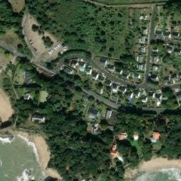 Vue satellite de Aire de Services des Jaunais à Saint-André-des-Eaux