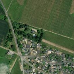 Vue satellite de AIRE CAMPING -CAR DE THOUARCE à Terranjou