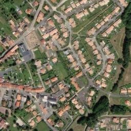 Vue satellite de Aire Camping-Car La Boissiere du Dore à La Boissière-du-Doré