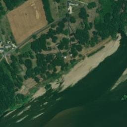 Vue satellite de Camping des Bords de Loire à Chouzé-sur-Loire