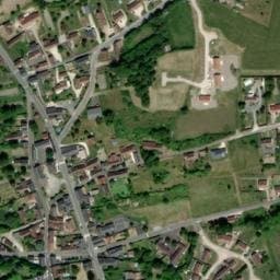 Vue satellite de Aire de camping-cars à Lye à Lye