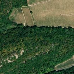 Vue satellite de Source de la Bossière à Brochon