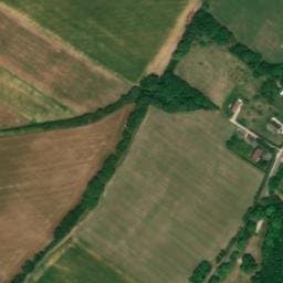 Vue satellite de Cabane sur la charme des Montmirey à Montmirey-le-Château